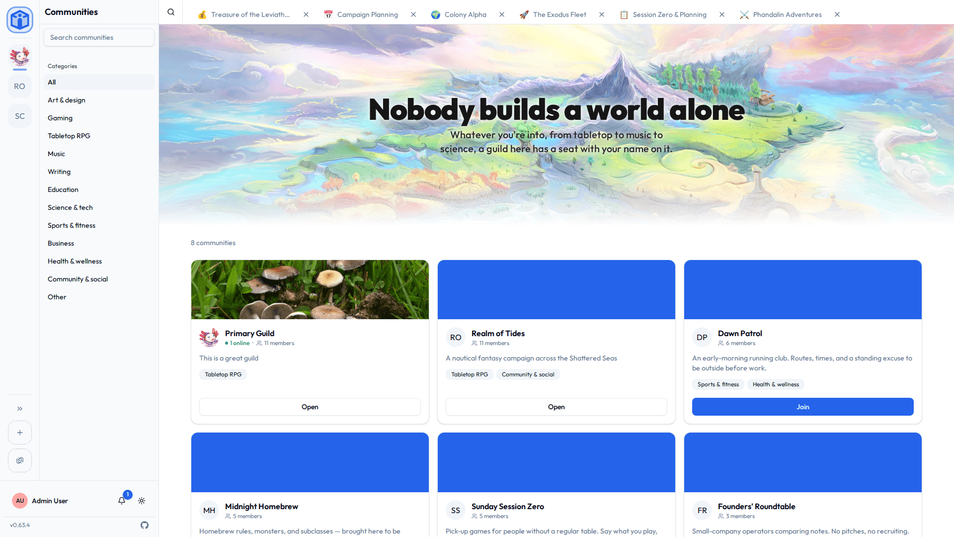 The community directory